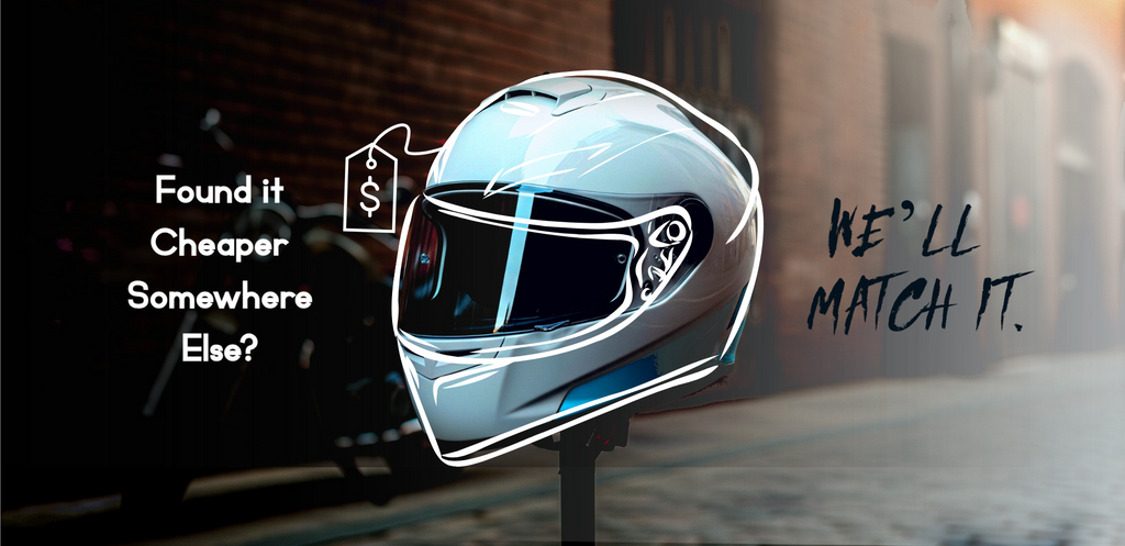 Motohut's No-Hassle Price Match on Shoei, Arai, Rev'it, Sidi & More Motorcycle Gears