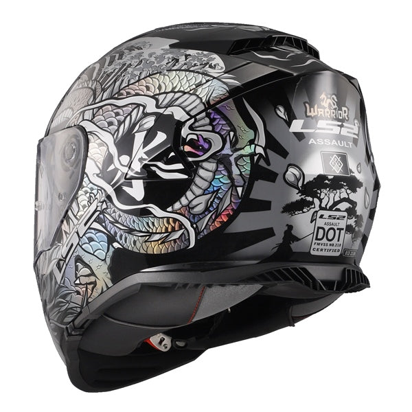 LS2 ASSAULT WARRIOR KROME Helmet image3