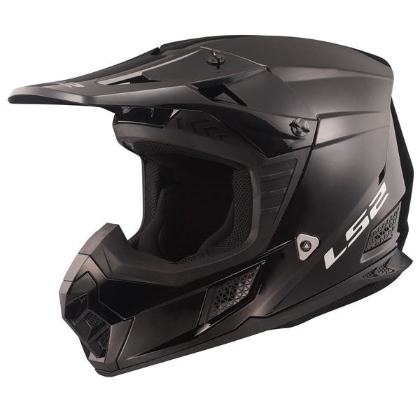 LS2 COZ Off-Road Matte Black Helmet image1