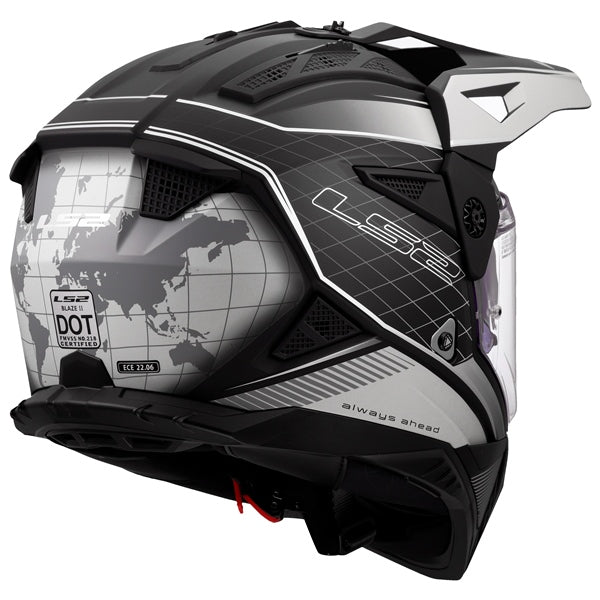 LS2 BLAZE II MERIDIAN W/SUNV Helmet image5