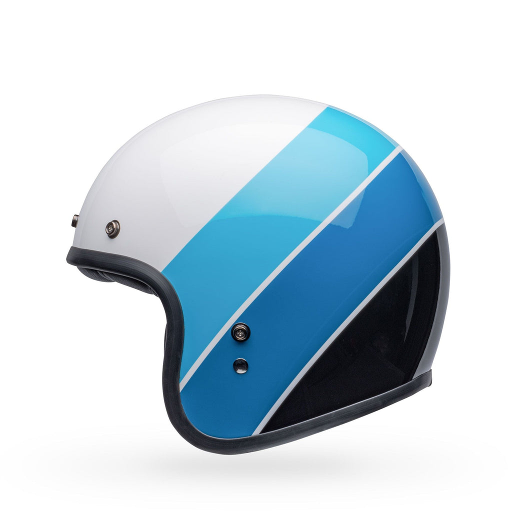 "PS CUSTOM 500 RIF WH/BL S angle 5"